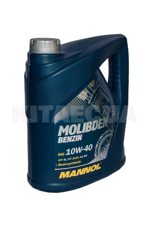 Масло моторное полусинтетическое 4л 10W-40 Molibden Mannol (MN7505-4) - 3