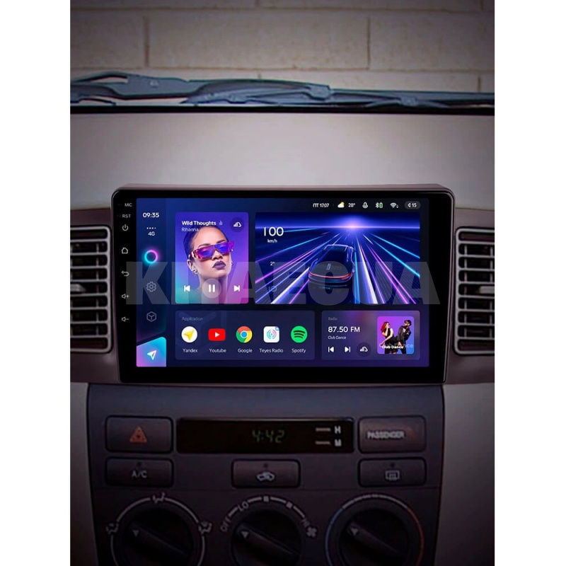 Штатная магнитола CC3L 4+32Gb 9" Toyota Corolla E120 2000-2004 Teyes (42950) - 2