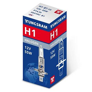 Галогенна лампа H1 55W 12V Standart TUNGSRAM