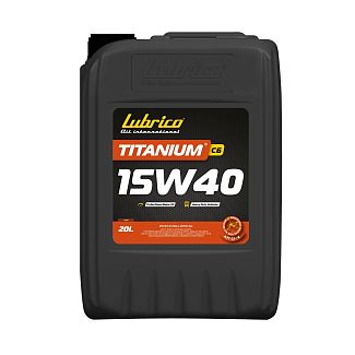 Масло моторне мінеральне 20л 15W-40 TITANIUM C6 LUBRICO