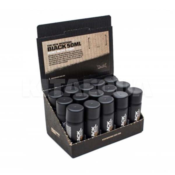 Краска черная 50мл матовая MONTANA (396946-MONTANA) - 2