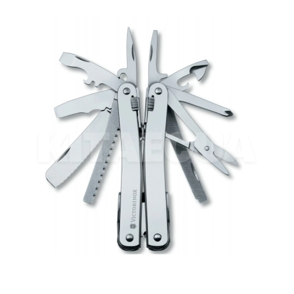 Мультитул в кожаном чехле с поворотной клипсой 27в1 Victorinox (ST-3.0227.L1)