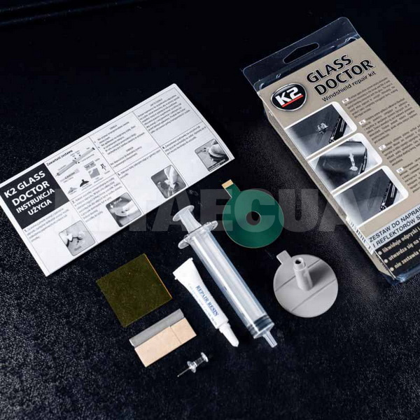 Клей для ремонту скла і фар Glass Doct 80мол K2 (B350) - 3