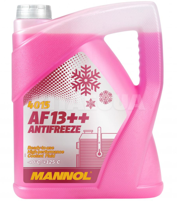 Антифриз красный 5л AF13++ -40°C Mannol (MN4015-5)