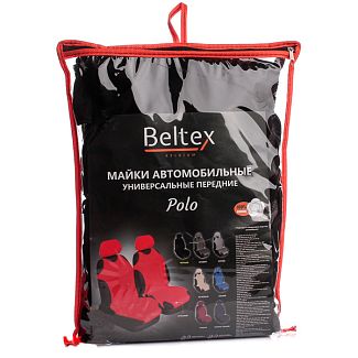 Майки-чехлы Polo черные (без подголовника) BELTEX