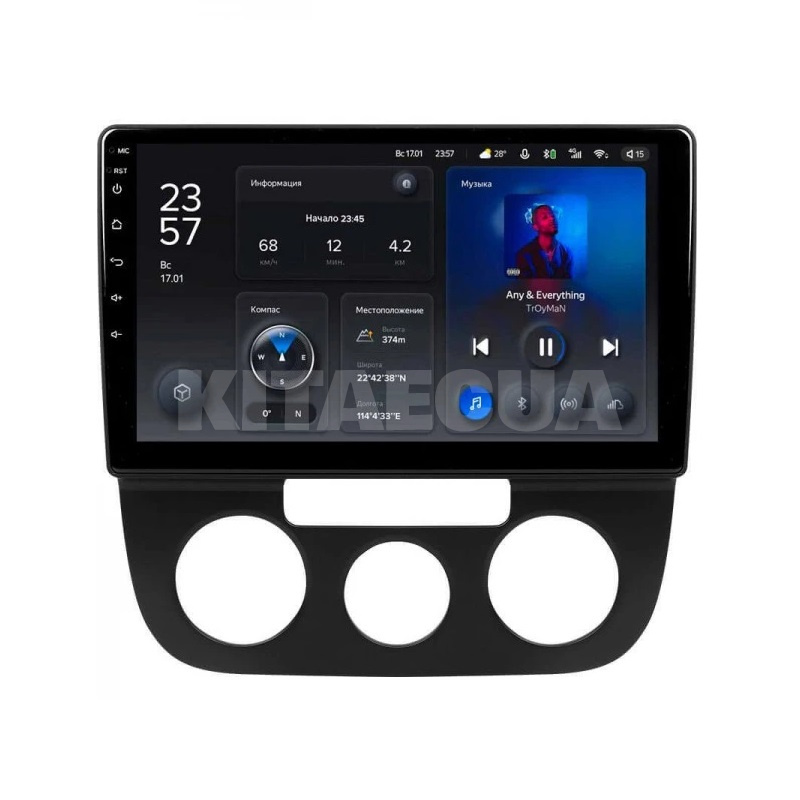 Штатна магнітола X1 2+32Gb 10" Volkswagen Jetta 5 2005-2010 (F1) Teyes (26904)