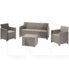 Комплект садових меблів Emma 3 seater set бежевий Keter (8711245155944)