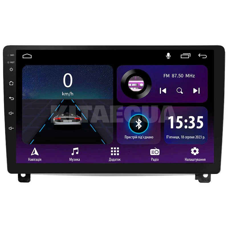 Штатна магнітола E9232 2+32 Gb 9" Peugeot 407 1 2004-2011 SIGMA4car (42090)