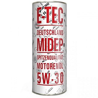 Масло моторное синтетическое 1л 5w-30 tec E-TEC