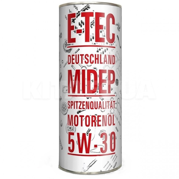 Масло моторное синтетическое 1л 5w-30 tec E-TEC (5347-E-TEC)