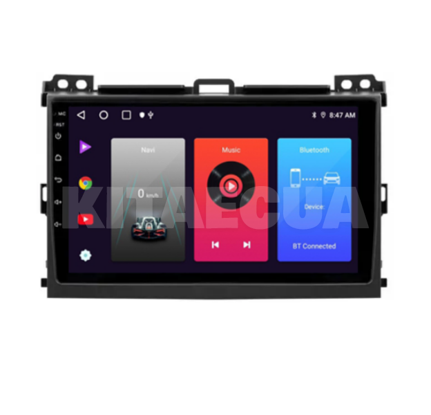 Штатна магнітола F9216 2+32 Gb 9" Toyota Land Cruiser Prado 2002-2009 (F1) (A) SIGMA4car (30594)