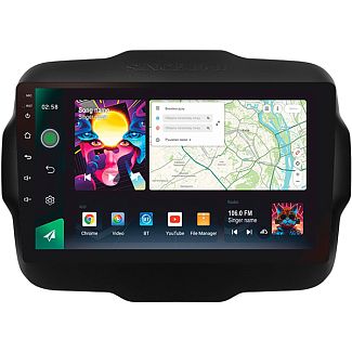 Штатная магнитола PRO 9464 4+64 Gb 9" Jeep Renegade 2014-2018 SIGMA4car