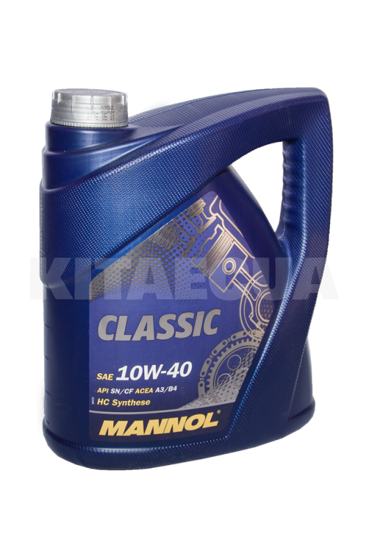 Масло моторное полусинтетическое 4л 10W-40 Classic Mannol (MN7501-4) - 2