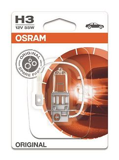 Галогенная лампа H3 55W 12V Original блистер Osram