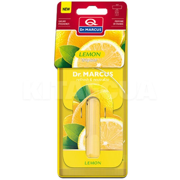 Ароматизатор жидкий листик "лимон" 5мл FRAGRANCE Lemon Dr.MARCUS (575)