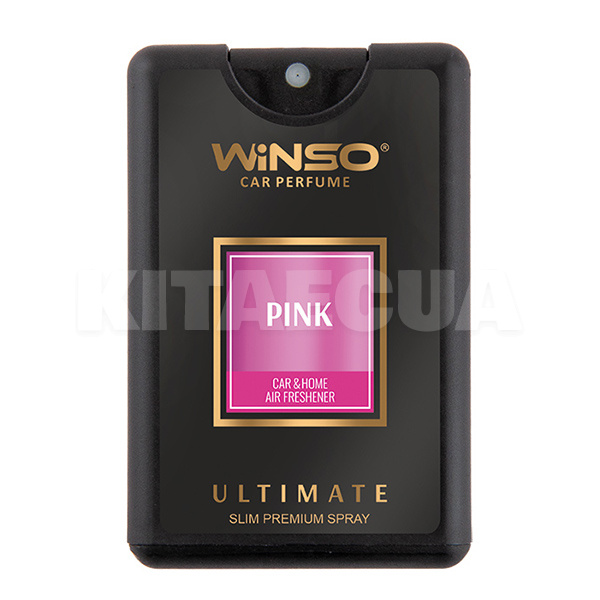 Ароматизатор "розовый" 18мл Spray Ultimate Slim Pink Winso (537100)
