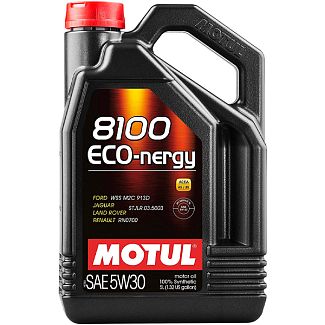 Масло моторное синтетическое 5л 5W-30 8100 ECO-nergy MOTUL