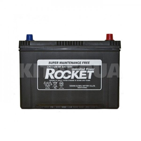 Акумулятор автомобільний 100Ач 830А "+" праворуч Rocket (SMF 125D31L)