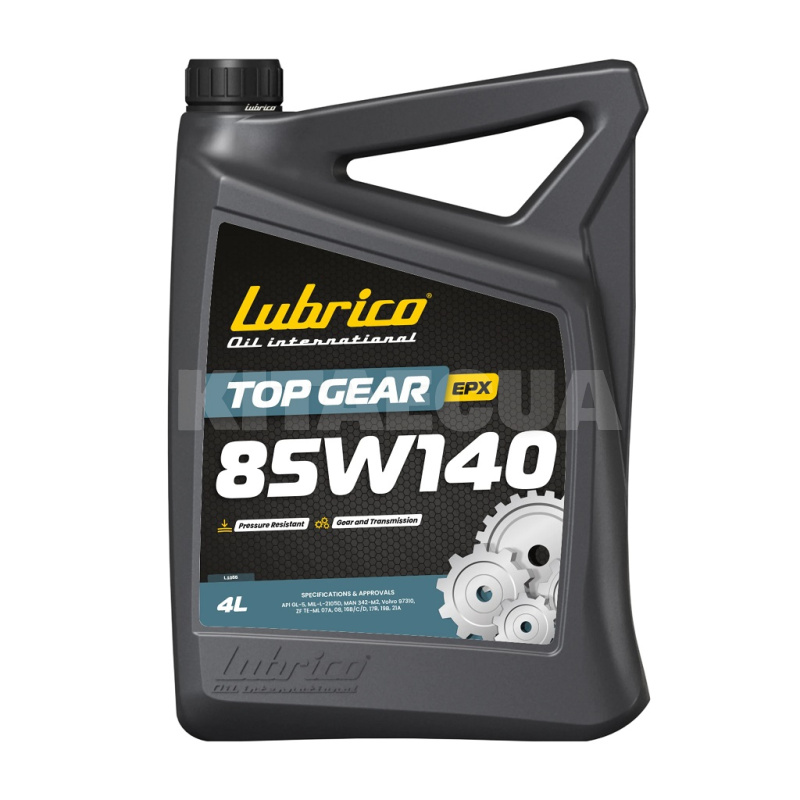 Масло трансмісійне 4л 85W-140TOP GEAR EPX LUBRICO (L-1055-10100040)