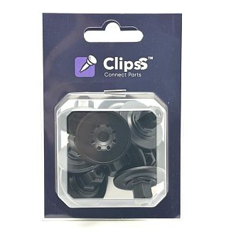 Гайка пластиковая на VW / Audi / Seat / Skoda (компл 10 шт) Clipss