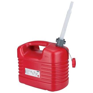 Канистра пластиковая 10л с лейкой HDPE PRESSOL