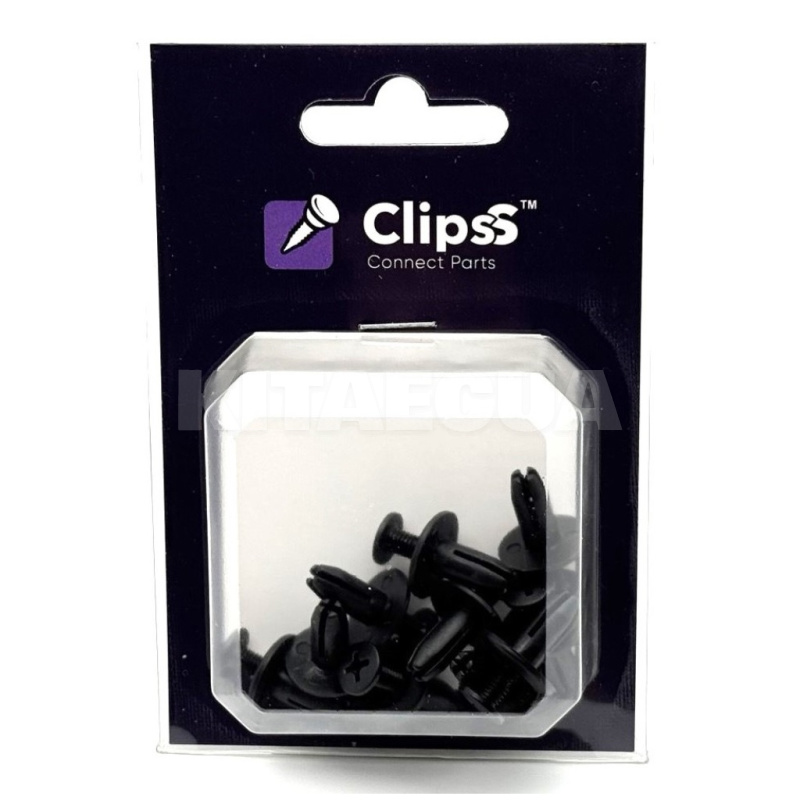 Клипса-закрутка на Honda / Toyota / Nissan (компл 10 шт) Clipss (0091)