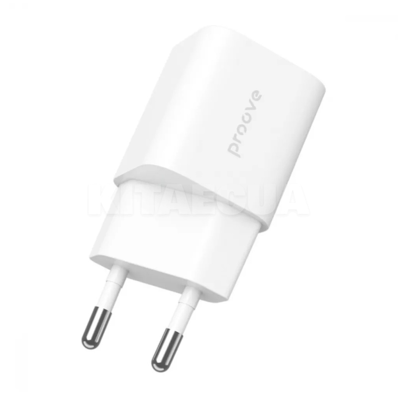 Зарядное устройство 20W Type-C+USB Silicone Power белое PROOVE (491830003) - 4