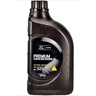 Масло моторне Напівсинтетичне 1л 5W-20 Gasoline Engine Oil Premium MOBIS