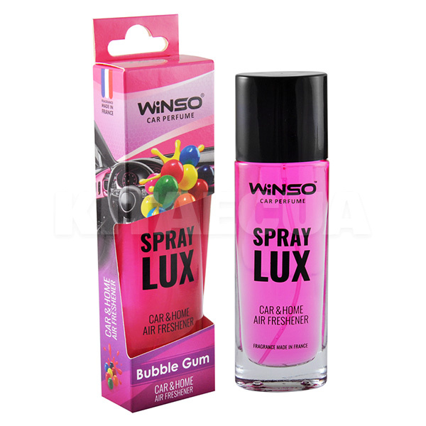 Ароматизатор "жвачка" 55мл Spray Lux Bubble Gum Winso (532060-Winso)