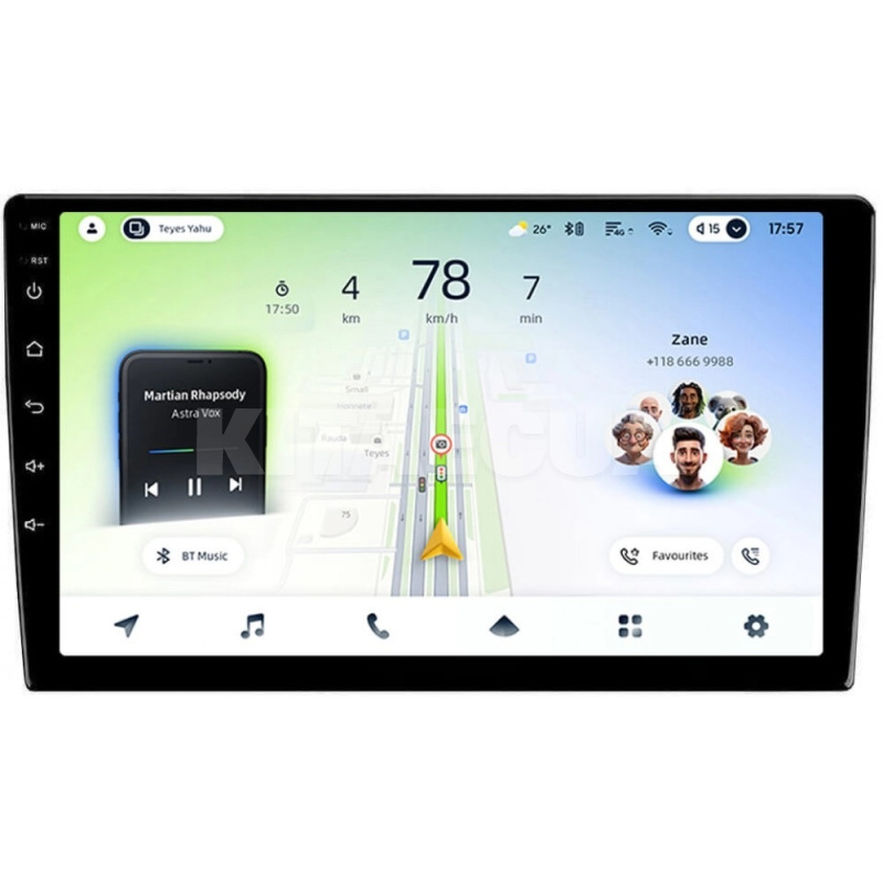 Штатная магнитола CC4L 4+64 Gb 10" Volkswagen Jetta 5 2005-2010 Teyes (72739)