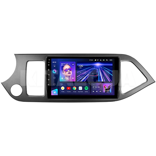 Штатна магнітола CC3 4+32 Gb 9" Kia Morning 2 Picanto 2011-2017 Teyes (46600)