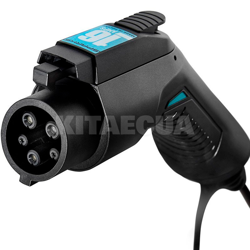 Зарядка для электромобиля Type 1 3.7 кВт 16А 1-фаза Portable Charge SPARKS на Подбор по авто Mercedes (PC16T1) - 2