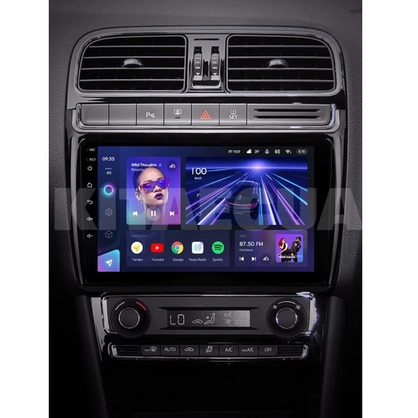Штатная магнитола CC3L 4+64 Gb 9" Volkswagen Polo 5 2008-2020 (F1) Teyes (52172) - 3