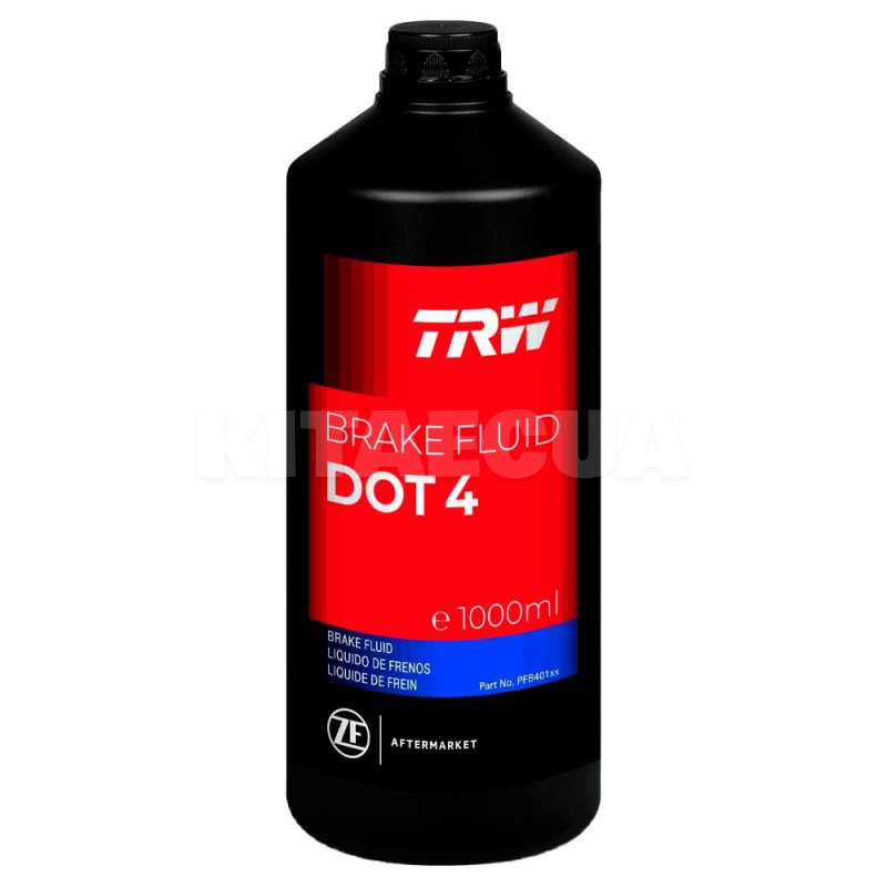 Тормозная жидкость 1л DOT4 TRW (PFB401)
