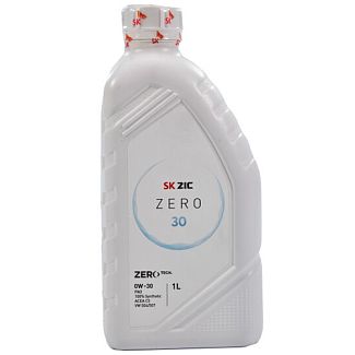 Масло моторное синтетическое 1л 0W-30 ZERO 30 ZIC