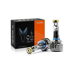 Мини LED линзы в фары H7 60W 6000K 