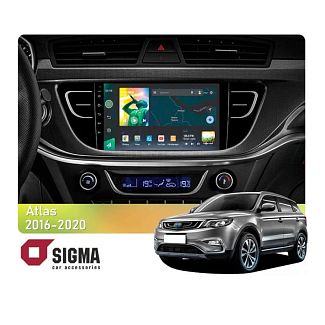 Штатна магнітола X9464 4+64 ГБ 9" Geely Atlas NL-3 2016-2020 SIGMA4car