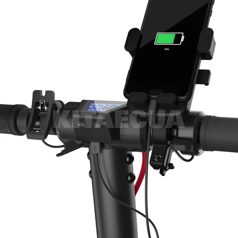 Электросамокат EM-KS2AEU 40 Км 350 Вт черный SHARP (EM-KS2AEU-B) - 4