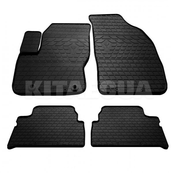 Резиновые коврики в салон Ford C-Max (2003-2010) TL клипсы Stingray (1007294)