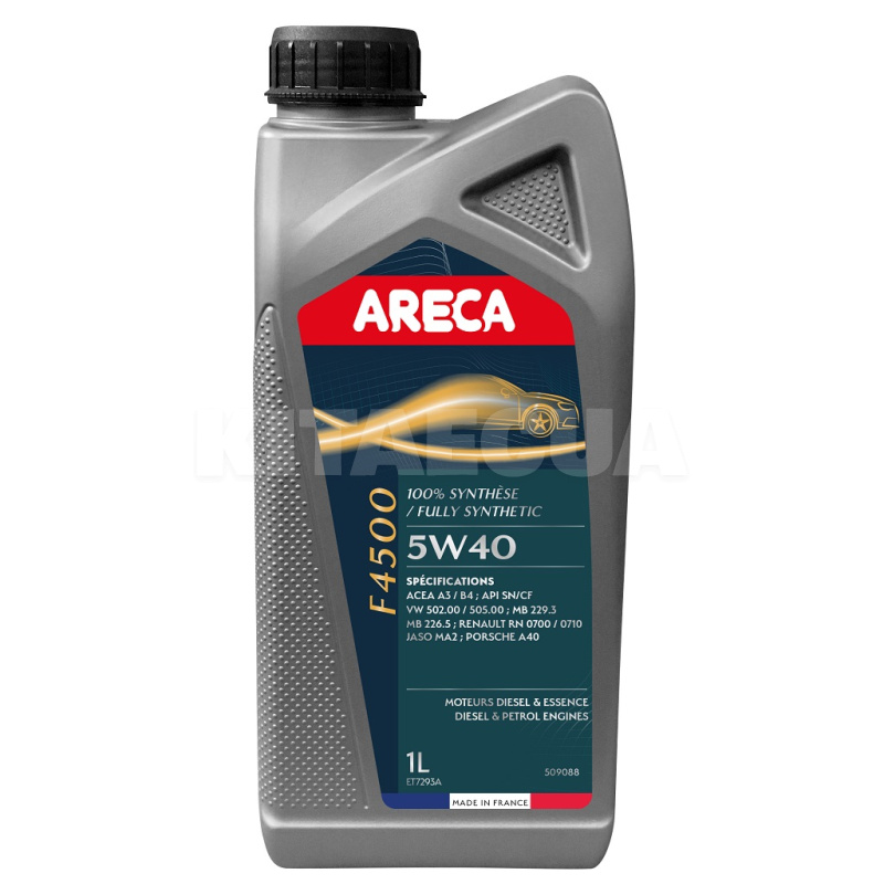 Масло моторное синтетическое 1л 5W-40 F4500 ARECA (050908)