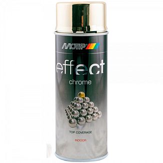 Краска золотая 400мл со специальным эффектом Deco Effect MOTIP
