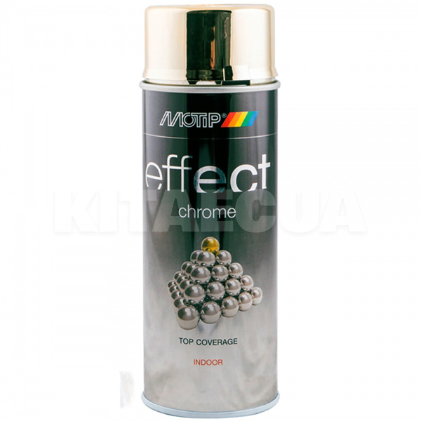 Краска золотая 400мл со специальным эффектом Deco Effect MOTIP (302603-Motip)