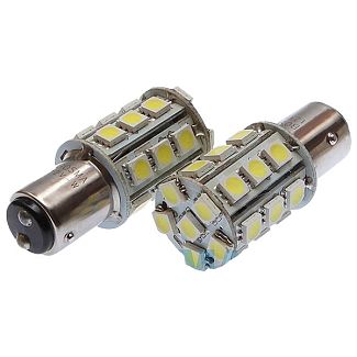 LED лампа для авто LED SYSTEMS BAY15D 5W 6000K (комплект) BOSMA