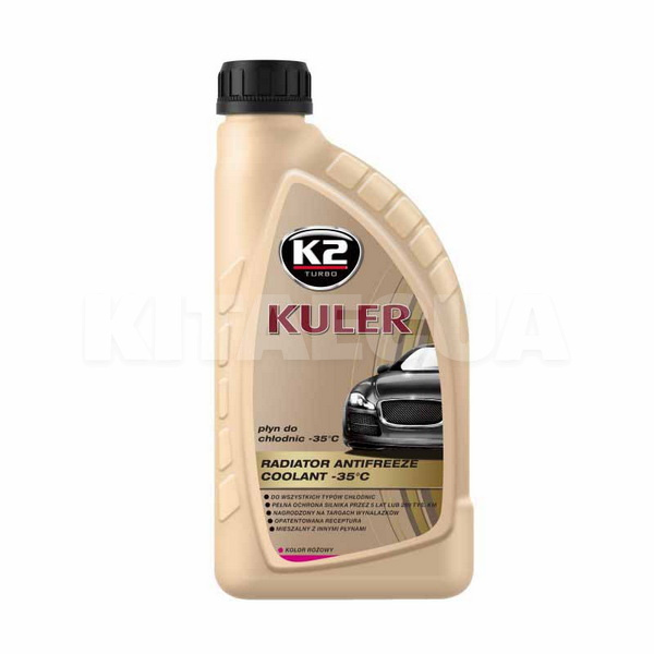 Антифриз-концентрат рожевий 1л G13 -30°C Kuler Long Life K2 (T201R)