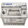 Аккумулятор 63Ач Euro (T1) 242x175x190 с прямой полярностью 610A Silver Dynamic VARTA (VT 563401SD)