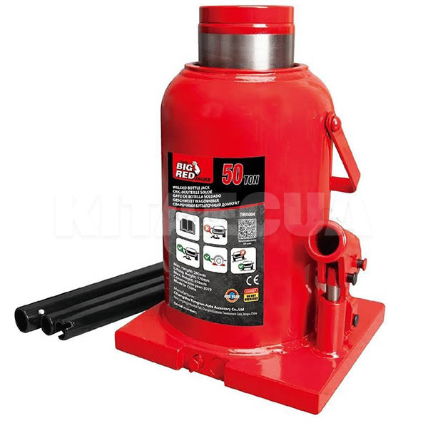 Домкрат гидравлический бутылочный до 50т (280мм-450мм) TORIN (TH95004)