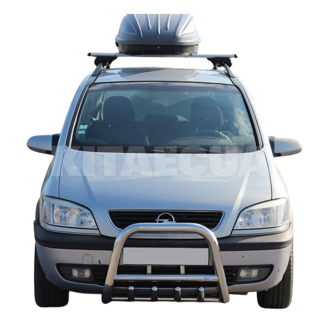 Кенгурятник QT006 Opel Zafira A 1998-2005 нержавеющая сталь CAN (dd27775) - 2