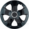 Ковпаки R15 BIS RING чорні 4 шт Jestic (154042)