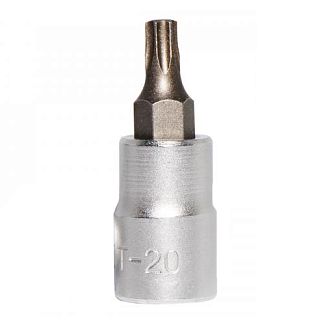 Головка торцевая с 6-лучевой насадкой T20 1/4" 32 мм FORCE