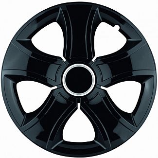 Ковпаки R15 BIS RING чорні 4 шт Jestic